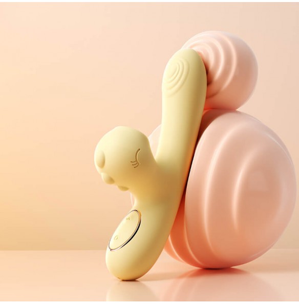 MizzZee - Cute Dragon Heating Suction Vibrator Wand (Chargeable - Yellow) MizzZee - Cute Dragon Heating Suction Vibrator Wand (Chargeable - Yellow)